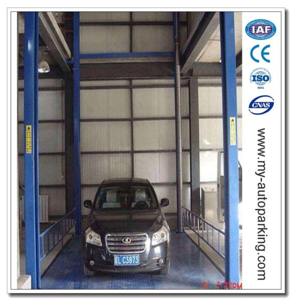 1/2/3/4/5/6t Residential Car Lifting Hydraulic Garage Car Elevator For Home
