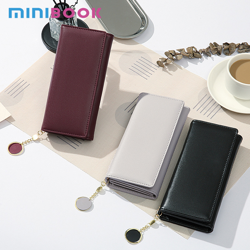 Main Material PU Women's Leather Wallet Style Fashion Long Wallet with Large Capacity