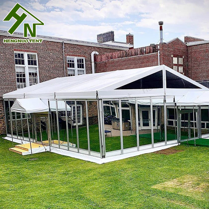Waterproof Transparent Wedding Pvc Party Tent A Shaped Tent Fire Proof