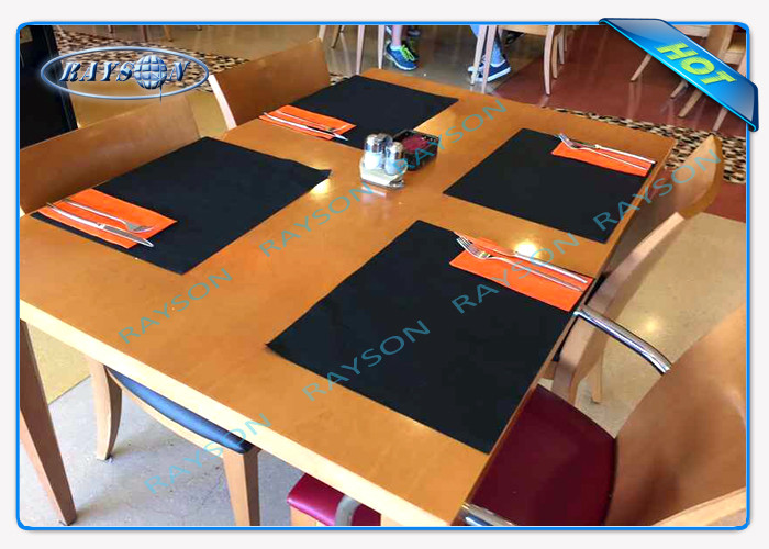TNT PP Spunbond Non Woven Fabric For Making Tablecloth / Rosso / Blu / Bianco / Nero
