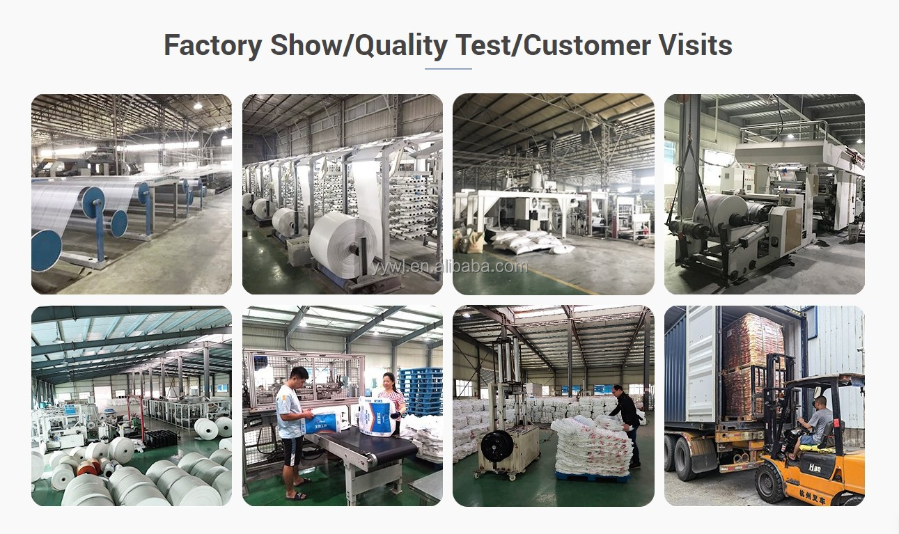 20kg 25kg Plastic PP Woven Block Bottom Valve Cement Bag PP Valve Square Bottom Valve Bag