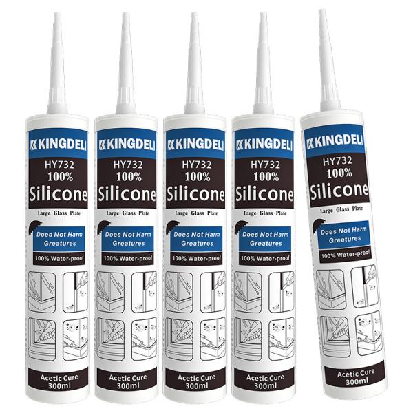 Quality 300ml General Purpose Silicone Sealant Excellent Adhesion Glue And Sealant For Glass for sale