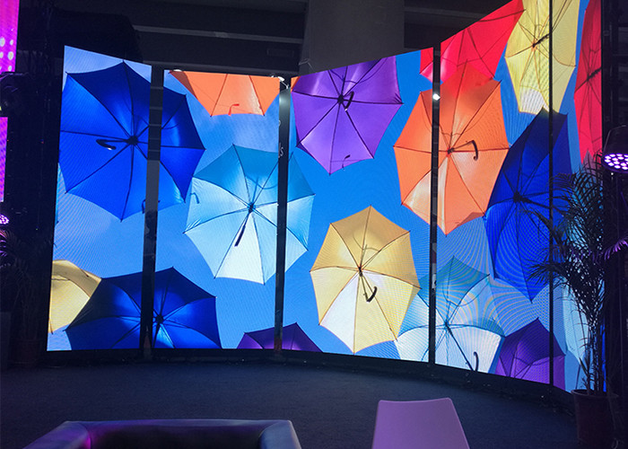 Copper Wire Indoor Stage Rental LED Screen Full Color Rgb P3 1200cd