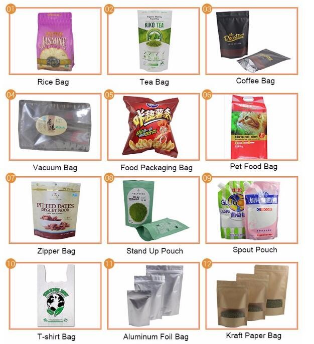 Holographic Compostable Aluminium Foil Three Side Seal Mylar Bag with Zipper and Window for Gifts or Cosmetics