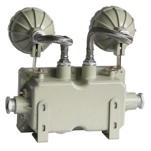 Explosion Proof Emergency Light with Color Temperature Options and Alarm 2*3w