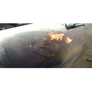 Heat-Applied Cross-Linked Polyethylene Backing Repair Patch For PE Coating