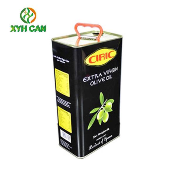 Olive Oil Tin Can Commercial Empty Oil Tin Packaging Aluminium Frying Oil