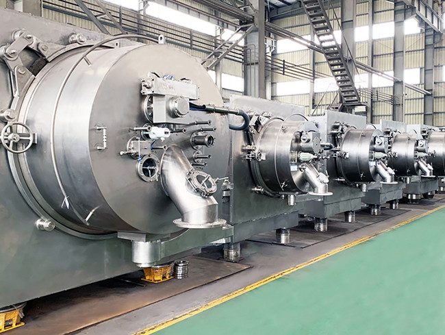 SS316 Automatic Horizontal Bottom Discharge Centrifuge For Starch Extraction