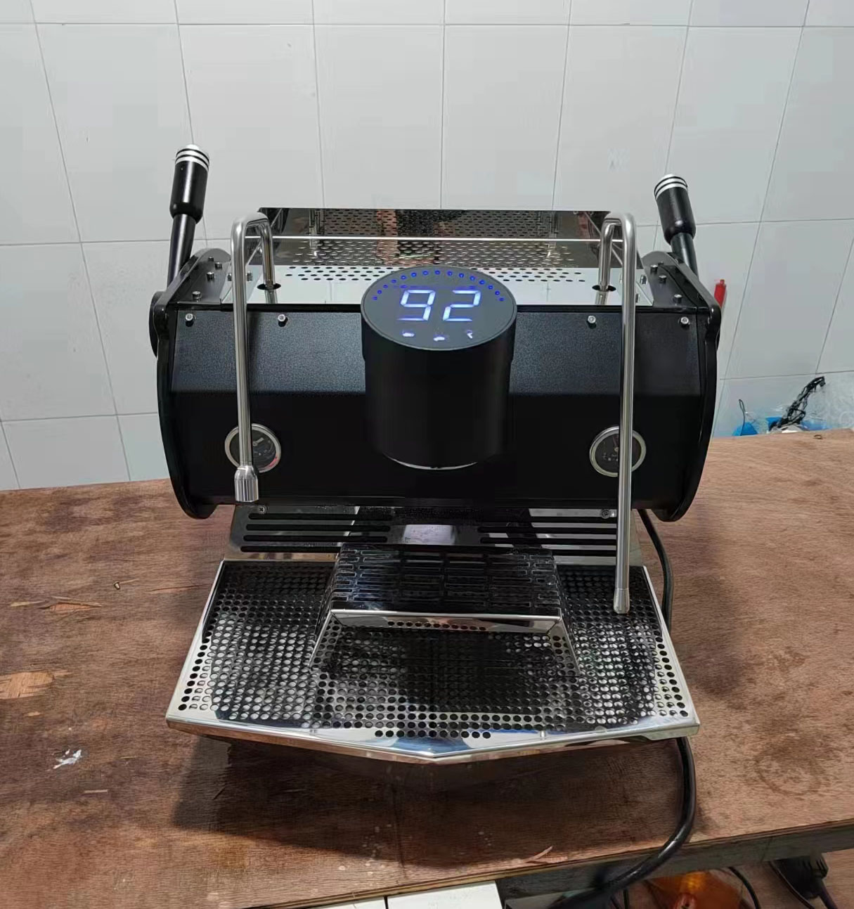 Private Mold 6.0L Double Boiler Espresso Machine for Single Cup Cappuccino Latte