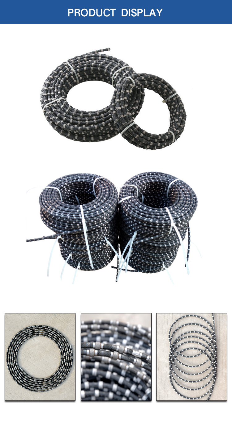 Industrial Diamond Wire Cutting Saw For Stone And Concrete Cutting