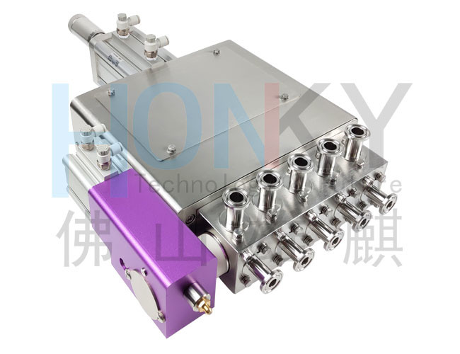 Servo Motor Control Sauce Cream Paste Electric Ceramic Filling Pump 30ml With Multiple Channel For Product Packing Machine