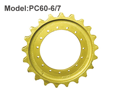 Quality Komatsu PC60-6/7 Drive Sprocket  OEM 8-Bolt Lug for sale