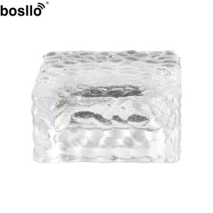  IP65 Solar Garden Lamps Crystalline Outdoor Garden Lights 9.5*9.5*4.8CM Manufactures