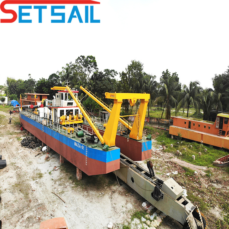 18 Inch Sand Dredging Dredger Machine for Land Reclamation