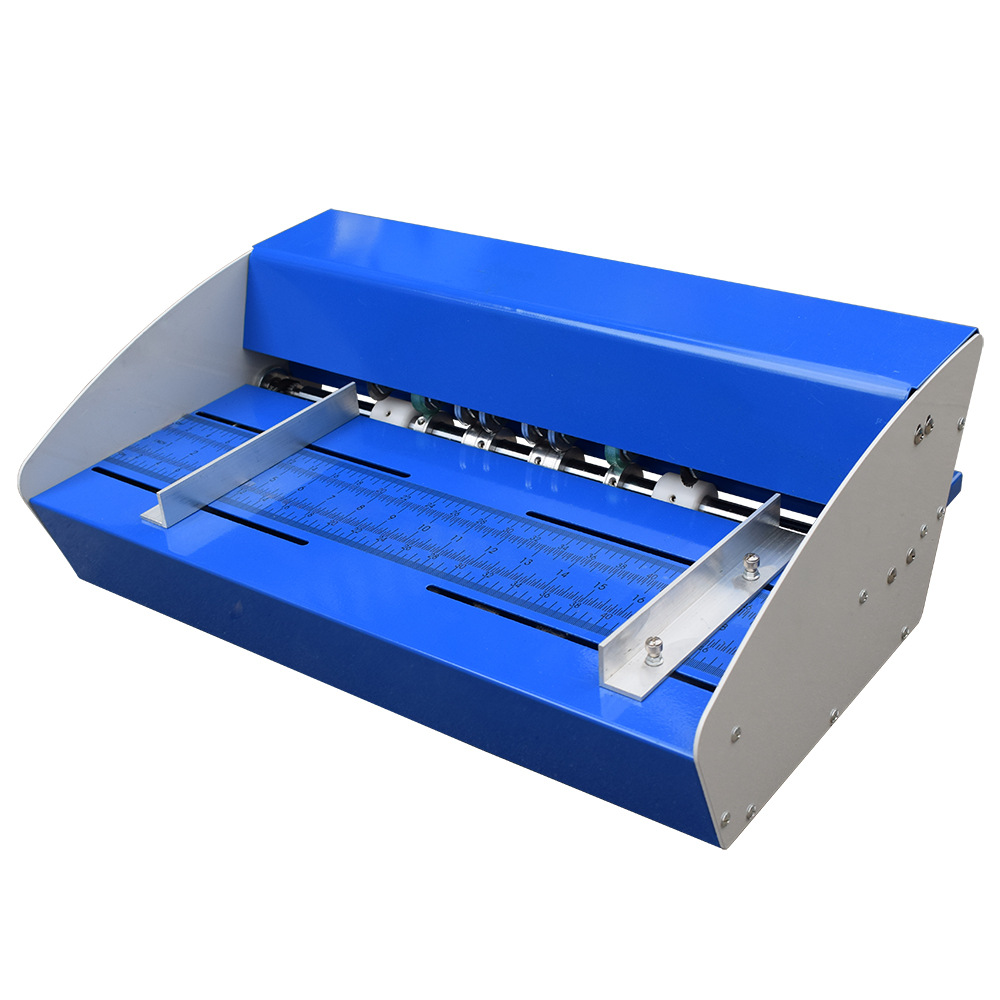 460mm Automatic Paper Perforating Machine for A3 Paper Card Book Scoring and Folding