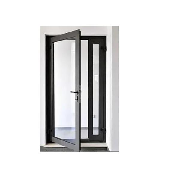 European Style Aluminum Alloy Casement Door Minimalist Design and Triplex Glass