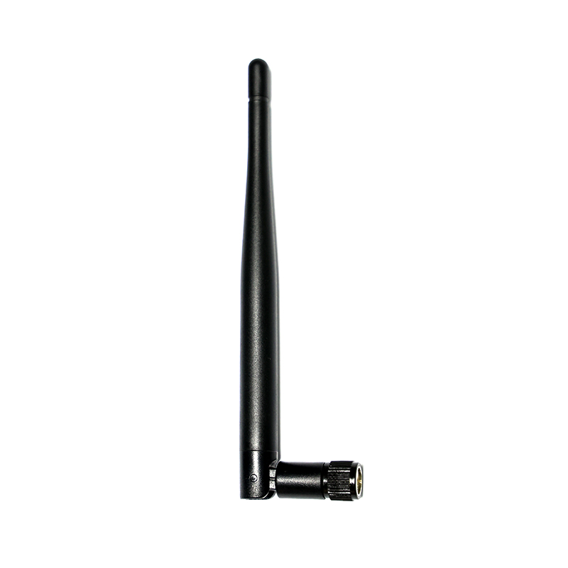 5dbi WiFi6E Antenna with Customized Connector Type 2.4GHz 5.8GHz 7.125GHz in Black
