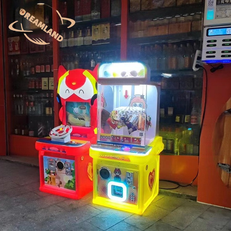 Dreamland Original Design Kids Clip Gift Machine Coin Operated Children Clamp Prize Game Machine