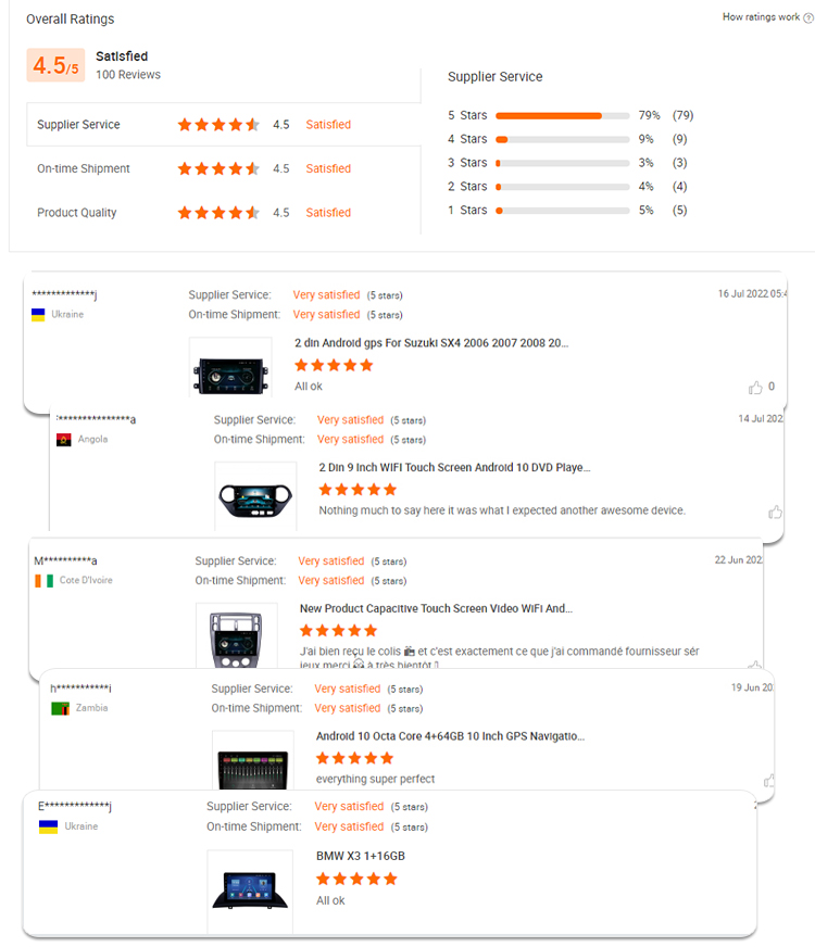 Octa Core Universal Car Player Capacitive Screen Car Head Unit CE Certificate