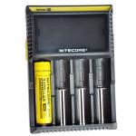 Nitecore D4 Flashlight Battery Charger EU/US Plug Intelligent Torch Battery