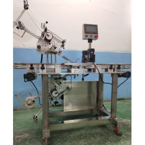 Kinco Automatic Top And Bottom Labeler Cream Jar Labeling Machine