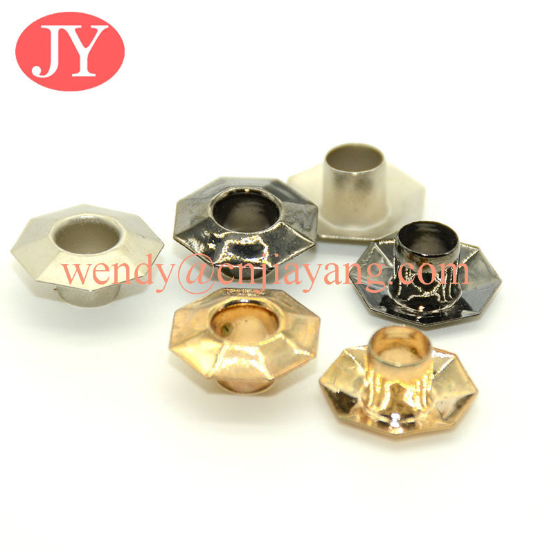 Jiayang No Fade Washable Plated Metal Eyelets For Clothing/Bags
