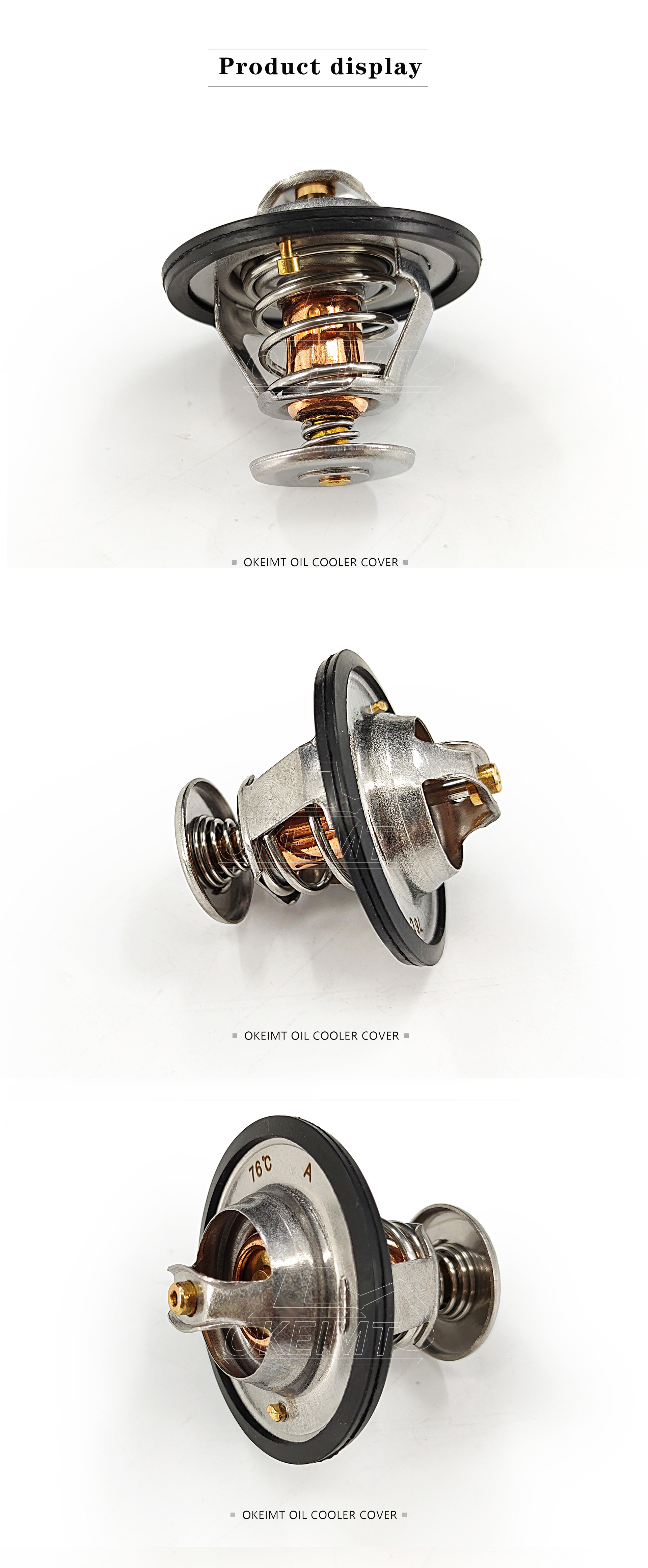 OKEIMT Hot Selling 3800884 Engine Thermostat For Cummins B3.3-76° Engine Repair Parts