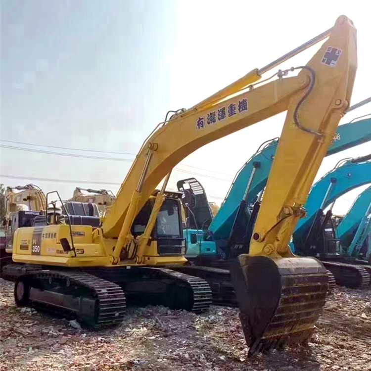 Active Earth-Moving Machinery 35 Ton Used Komatsu PC350-7 Excavator with Crawler