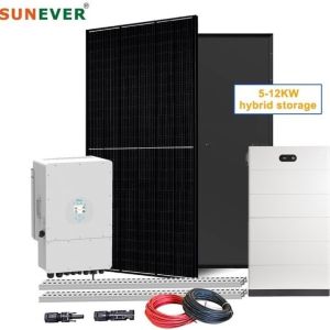 2024 Solar Power System 5kw 6kw 8kw 10kw with MPPT Controller and 50hz Output