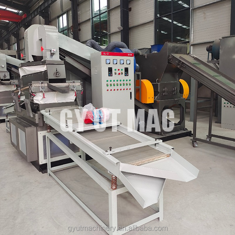 Scrap Cable Crusher Copper Wire Granulator Separator Recycling Machine Line for 2000L/H