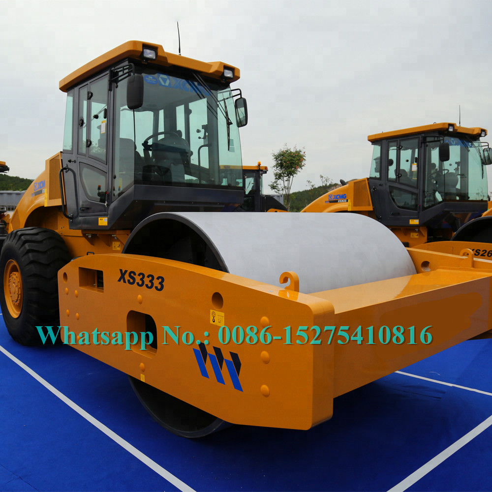 XCMG Road Construction Machinery Big 33T Sheepsfoot Roller Compactor XS333