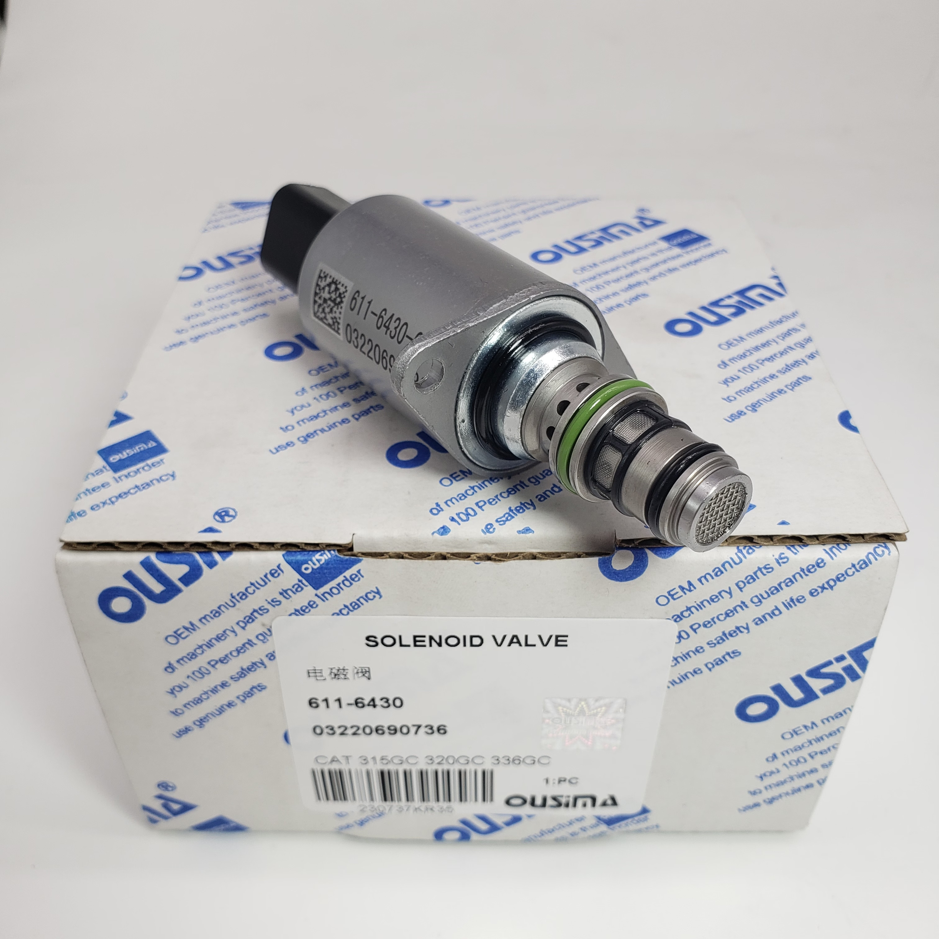 611-6430 03220690736 Solenoid Valve For 315GC 320GC 336GC