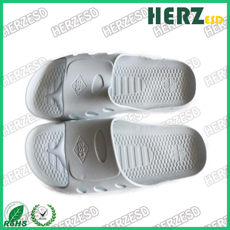 ESD SPU Slipper Light Weight Comfortable ESD Slipper , Anti Static Sandals Waterproof Size 34-46