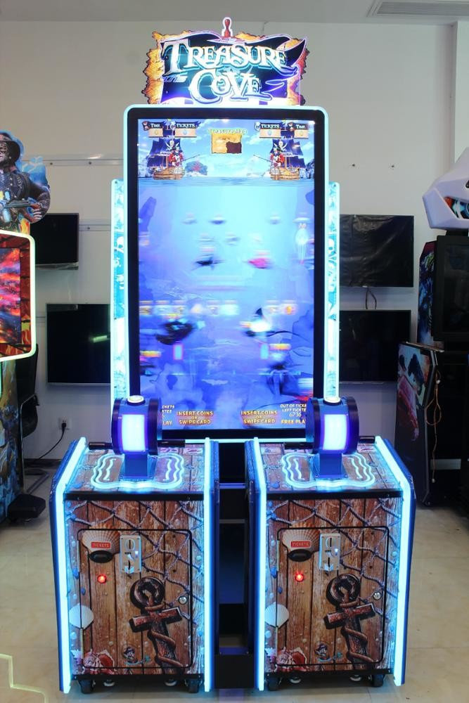 TREASURE COVE Redemption Arcade Machines Impressive Screen Fishing Game