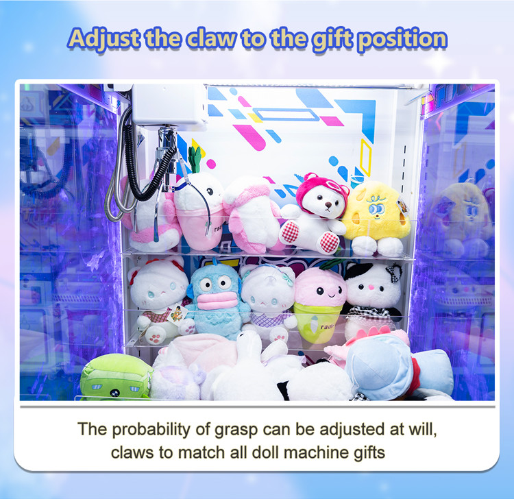 Arcade Machine Manufacturer Customized Gift Game Machine Coin Operation Claw Machine