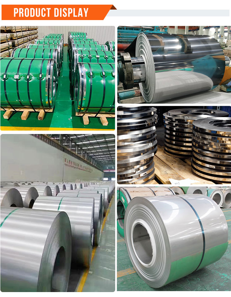 ASTM AISI 201 304 304L 316 316L 321 2b 8K No. 4 Stainless Steel Coil for Foodstuff