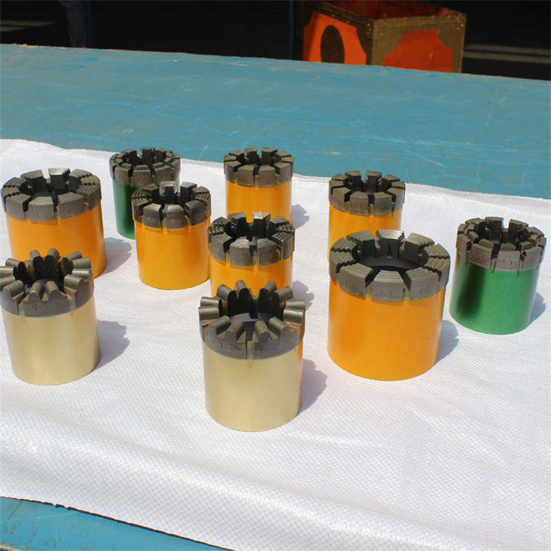 BQ NQ HQ PQ impregnated diamond core bits for Exploration Drilling Wireline Diamond Drilling Bit