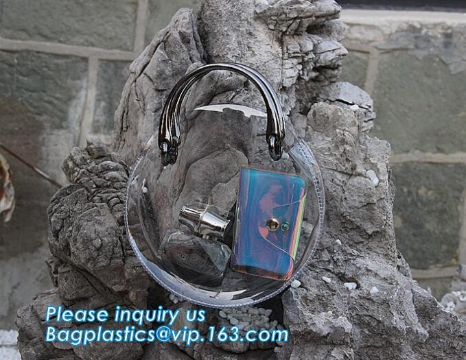Shoulder Bag Clear Purse PVC Handbag, lady woman cosmetic PVC handbag, PVC Handbags for Women, pvc handle bags, pvc carr