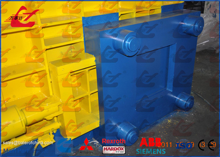 Heavy Duty HMS Hydraulic Scrap Metal Compactor Recycling Baler Side Push Out