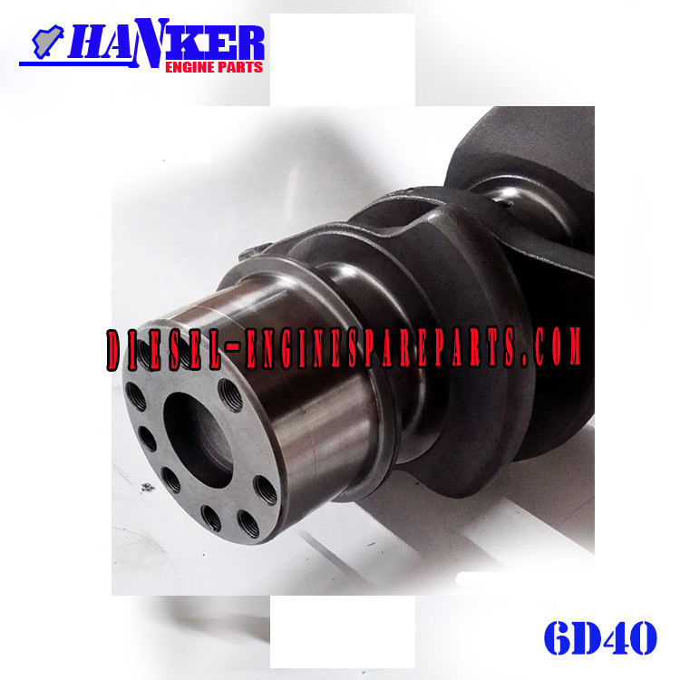 HRC 45 106kgs Diesel Engine Crankshaft ME300086 For Mitsubishi 6D40