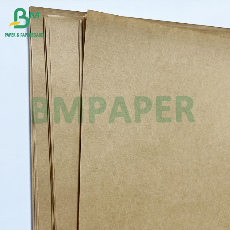 Strong Paper Sack Bag 45gsm 60gsm Natural Color Pure Kraft Paper