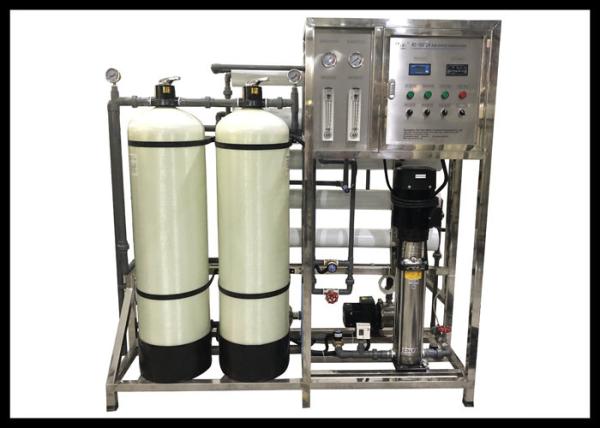 380V 3Phase 50Hz 1000LPH Brackish Water RO System / Water Purification Plant For