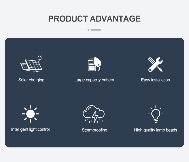 Light Control Stomproofing Pathway Ground Lightting Outdoor Solar LED Landscape Light