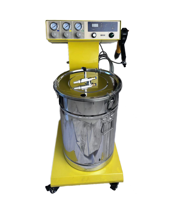 Vacuum Coating Electrostatic HXC-600A Metal Powder Spraying Machine for Steel Substrate