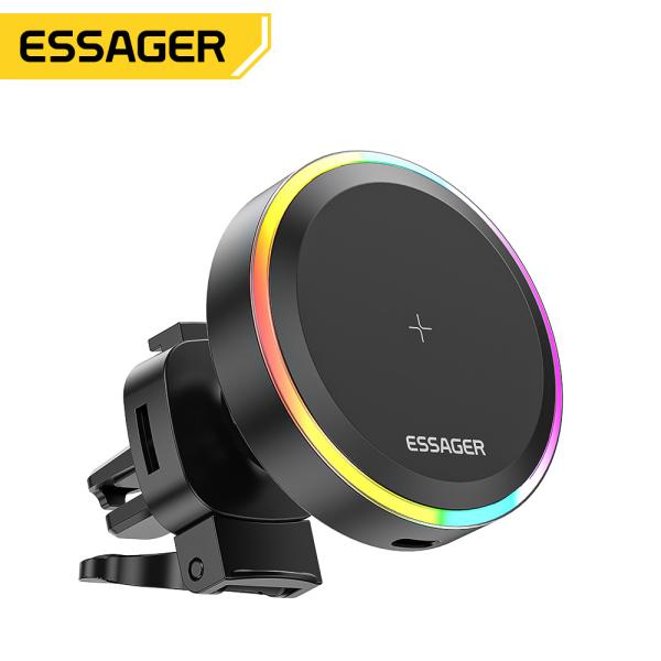Essager 2022 Ferris Wheel 15W Wireless Charging RGB Ambient Light 360 Rotational