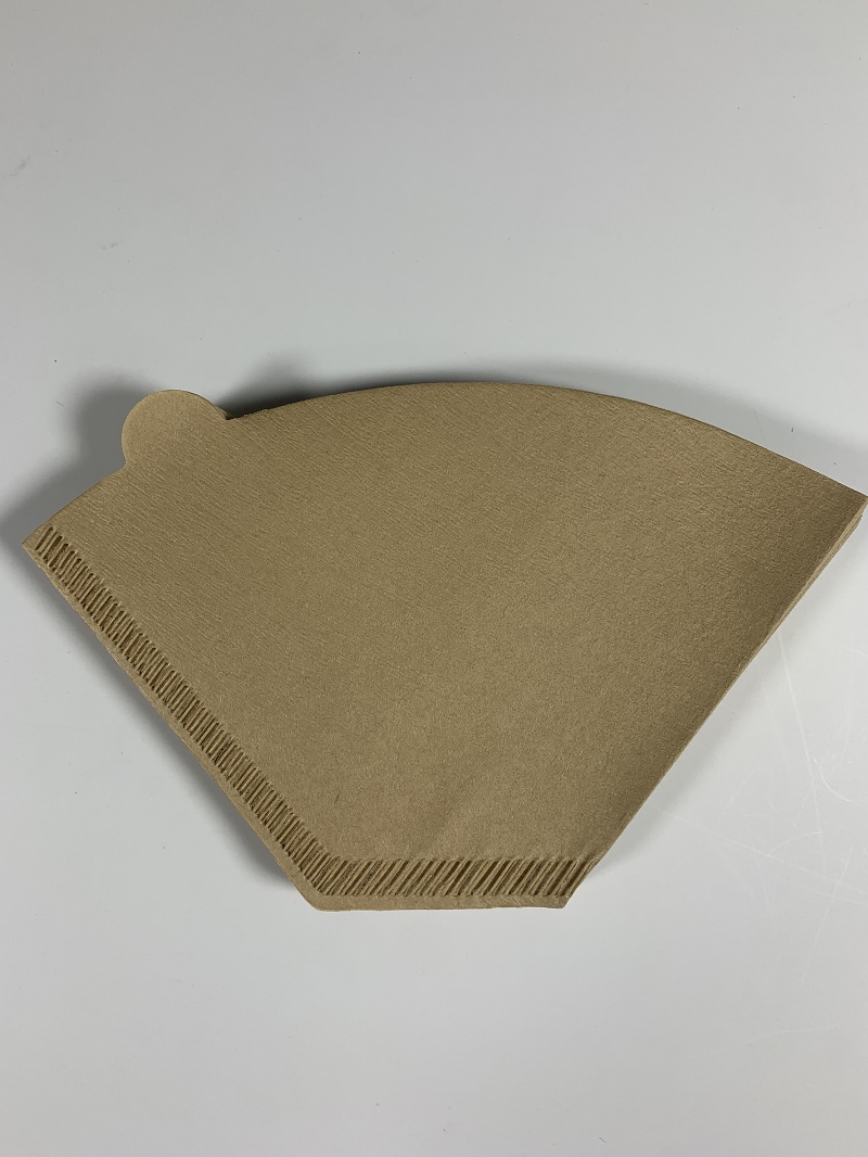 40 Pcs Cone Shaped Wood Pulp Coffee Filter Paper For Drip Coffee Filter