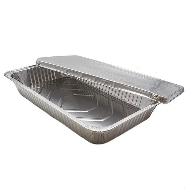Deep Heavy - Duty Disposable And Convenient Half Size Steam Table Aluminum Foil Pan