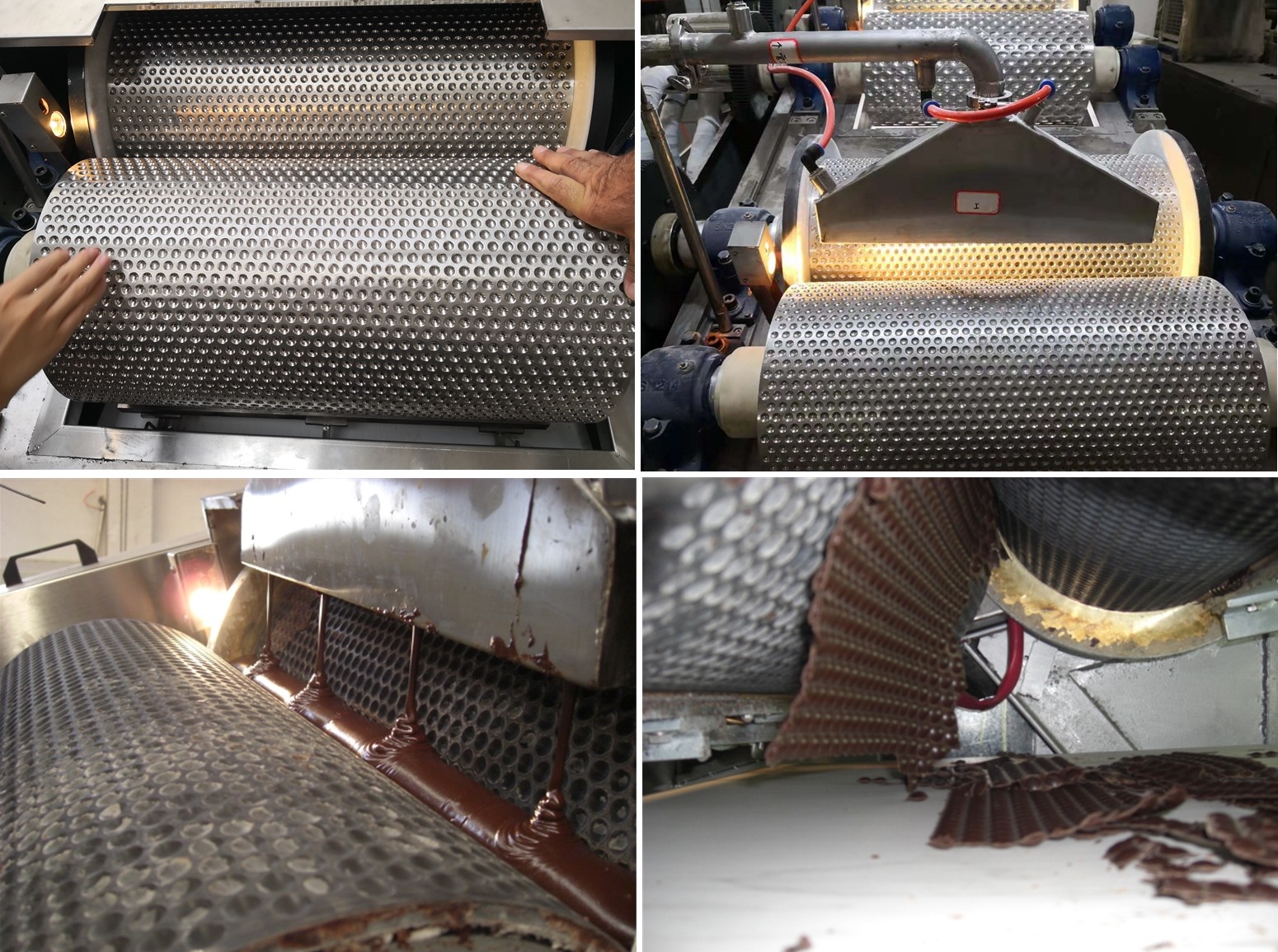 150kg/H 1.5rpm Chocolate Bean Production Line