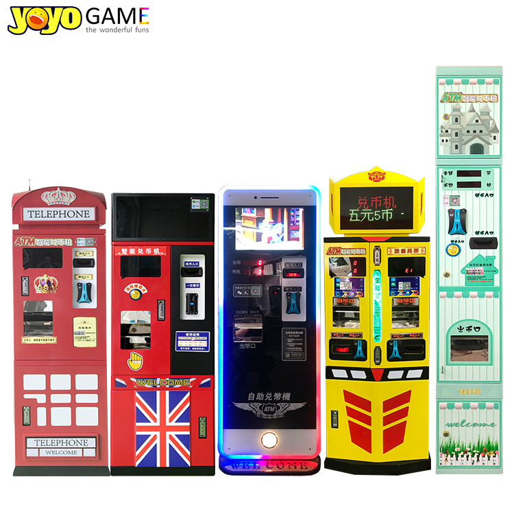 ustomized Automatic Coin Change Machine money changer machine Nayax Changer Bill Changer Coin Vending Machine