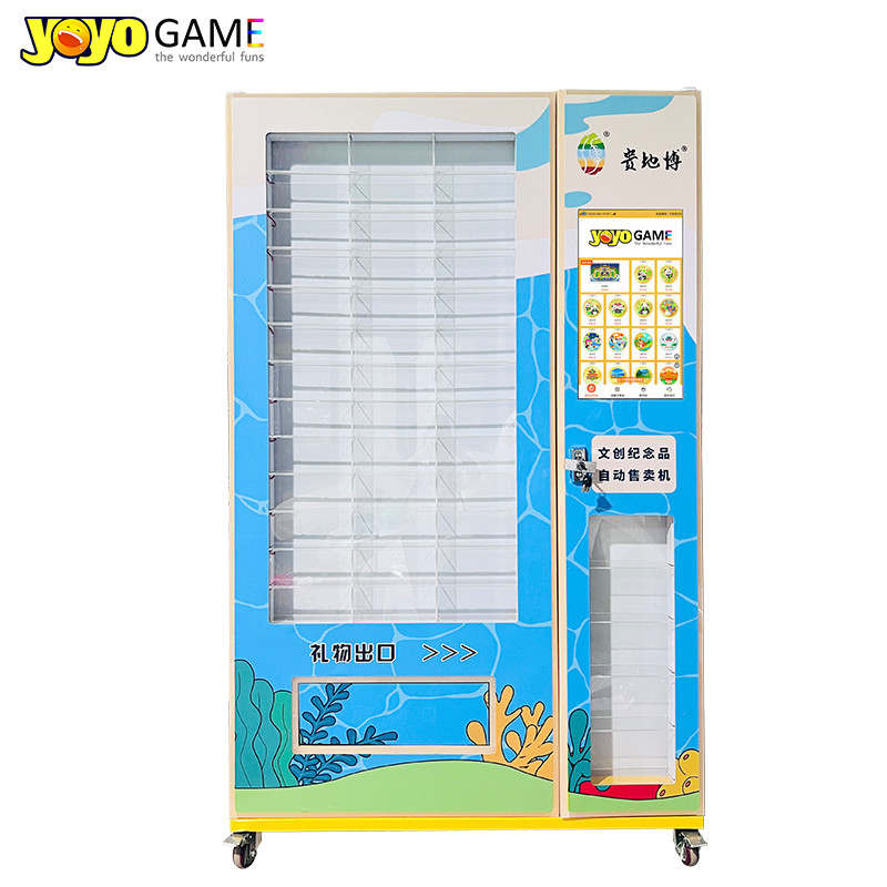 Small Business Ideas Newspaper Full Automatic Euro Currency Touchscreen Vending Machine With Card Reader